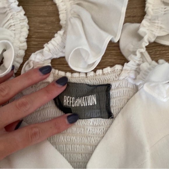 Reformation white top - Picture 2 of 4
